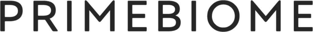 primebiome black logo